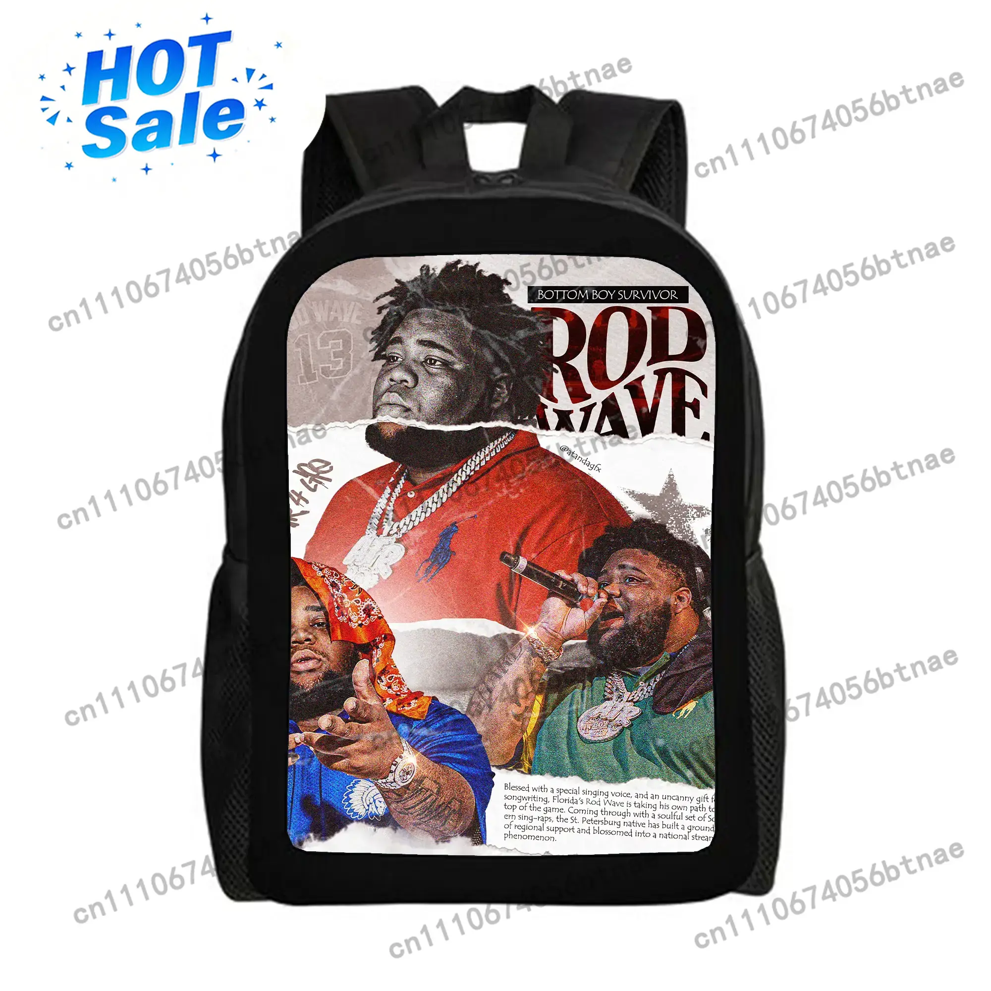 School Backpack Teen - Zaini Rod-Wave per ragazze, carino zaino