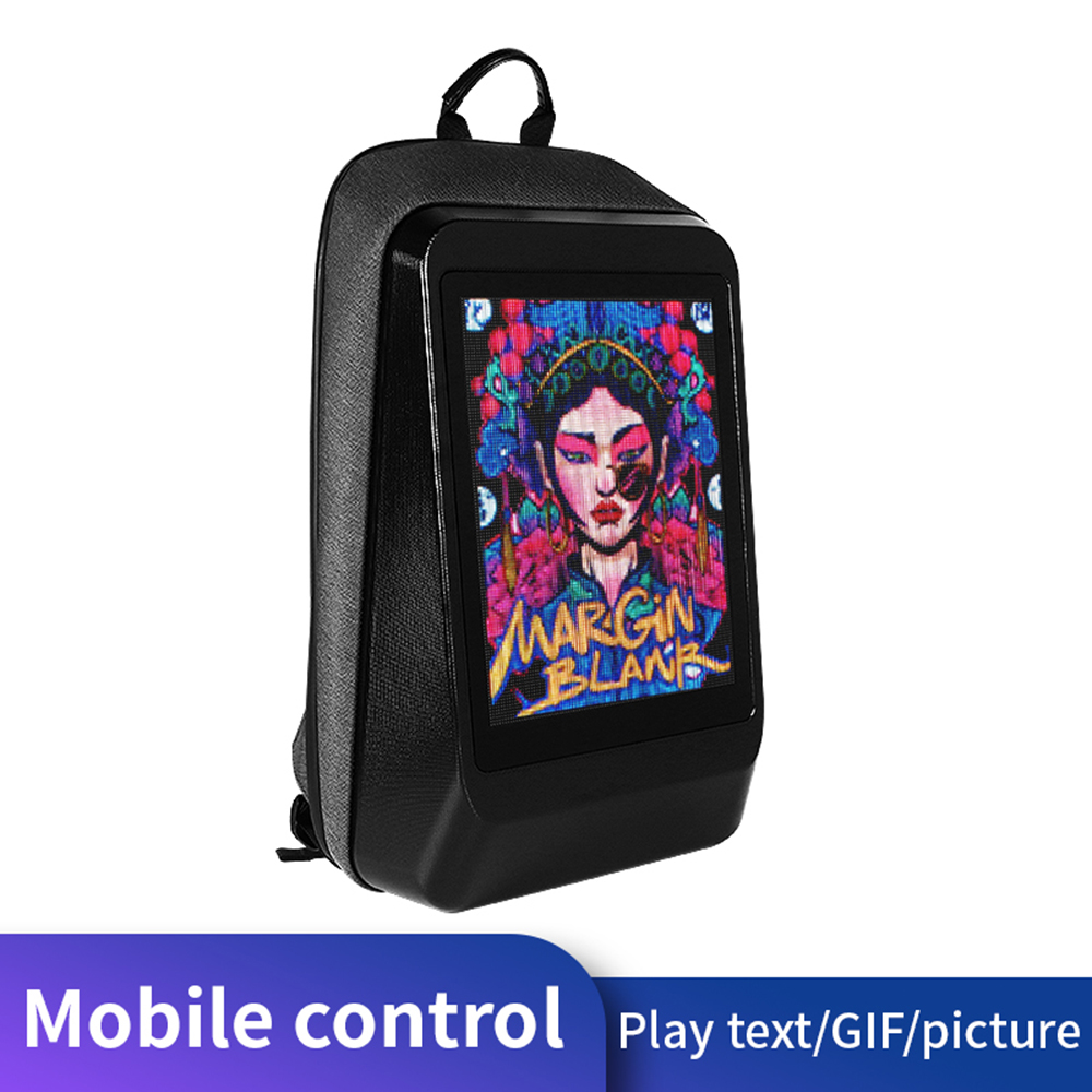Laptop Backpack 15.6 - Zaino con display a LED SXMA