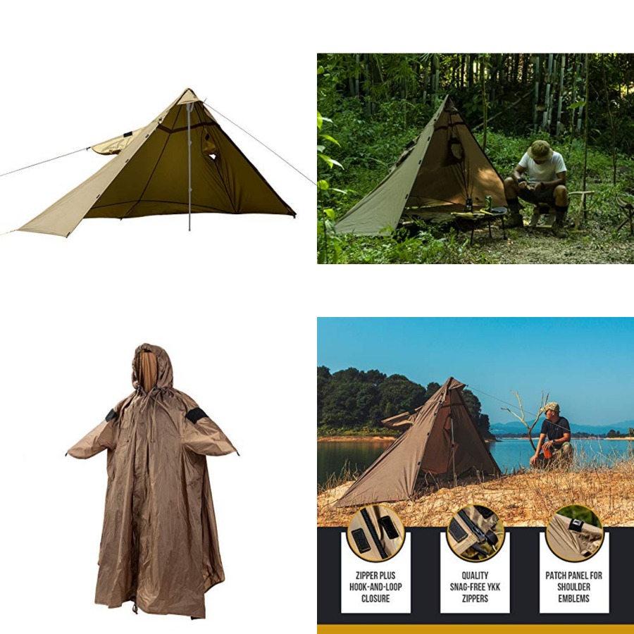 TENTSFORMER Poncho con Cappucc - Rain Cover Backpack recensione e prezzo